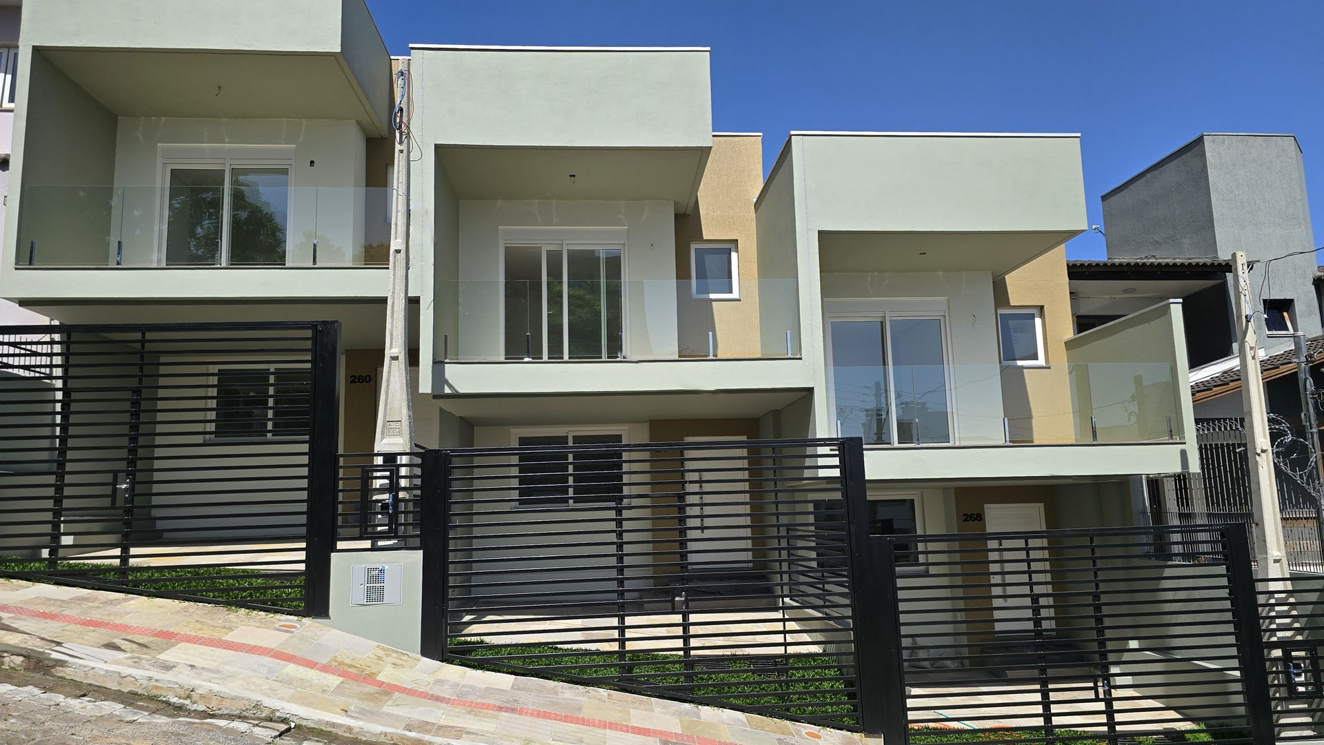 Fachada dos Sobrados Vinhedos