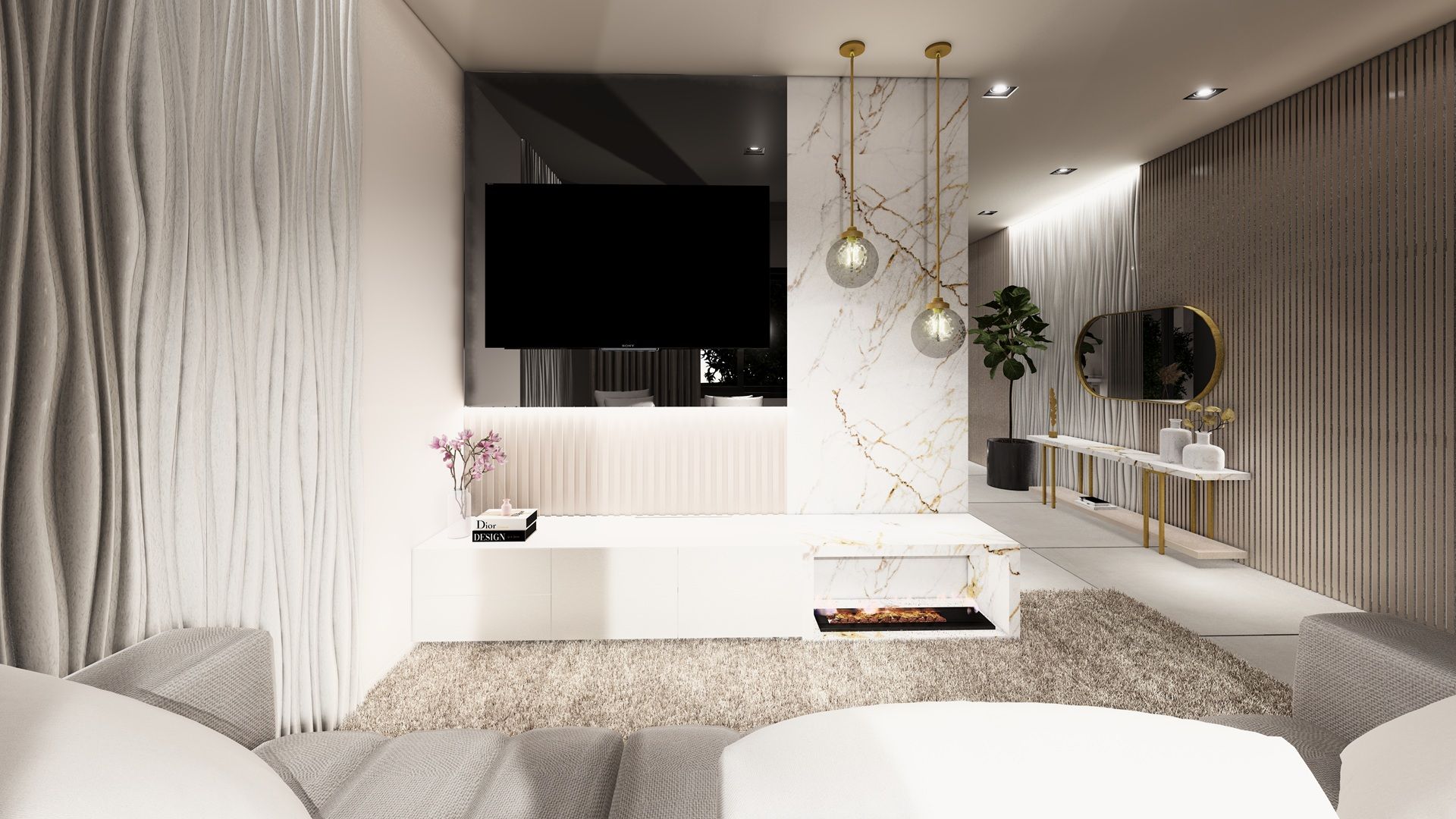 Projeto de interiores - estar
