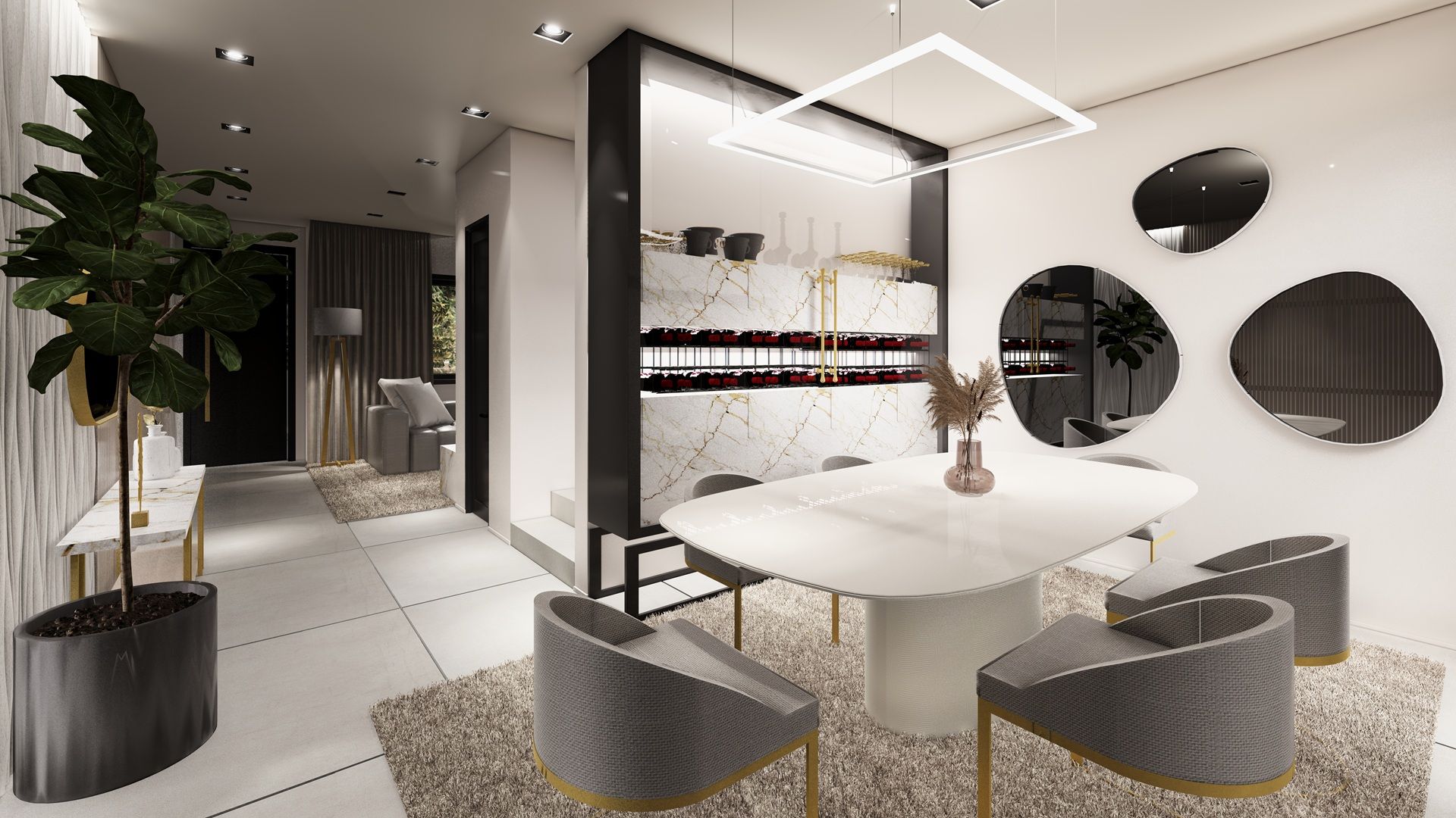 Projeto de interiores - jantar